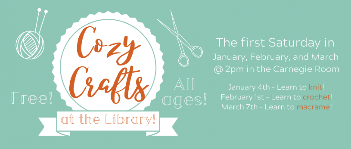Cozy Crafts at the Library!